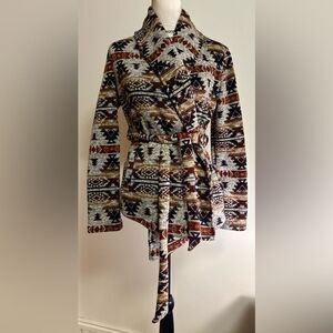 JACK by BB DakotaJacket Sz Small Knit Southwest